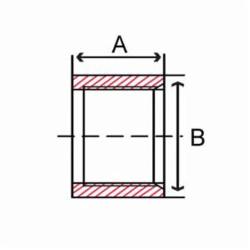 (I) 3/8 150 LB BLK STL HALF COUPLING