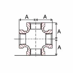 (I) 1-1/4 BLK MALL CROSS