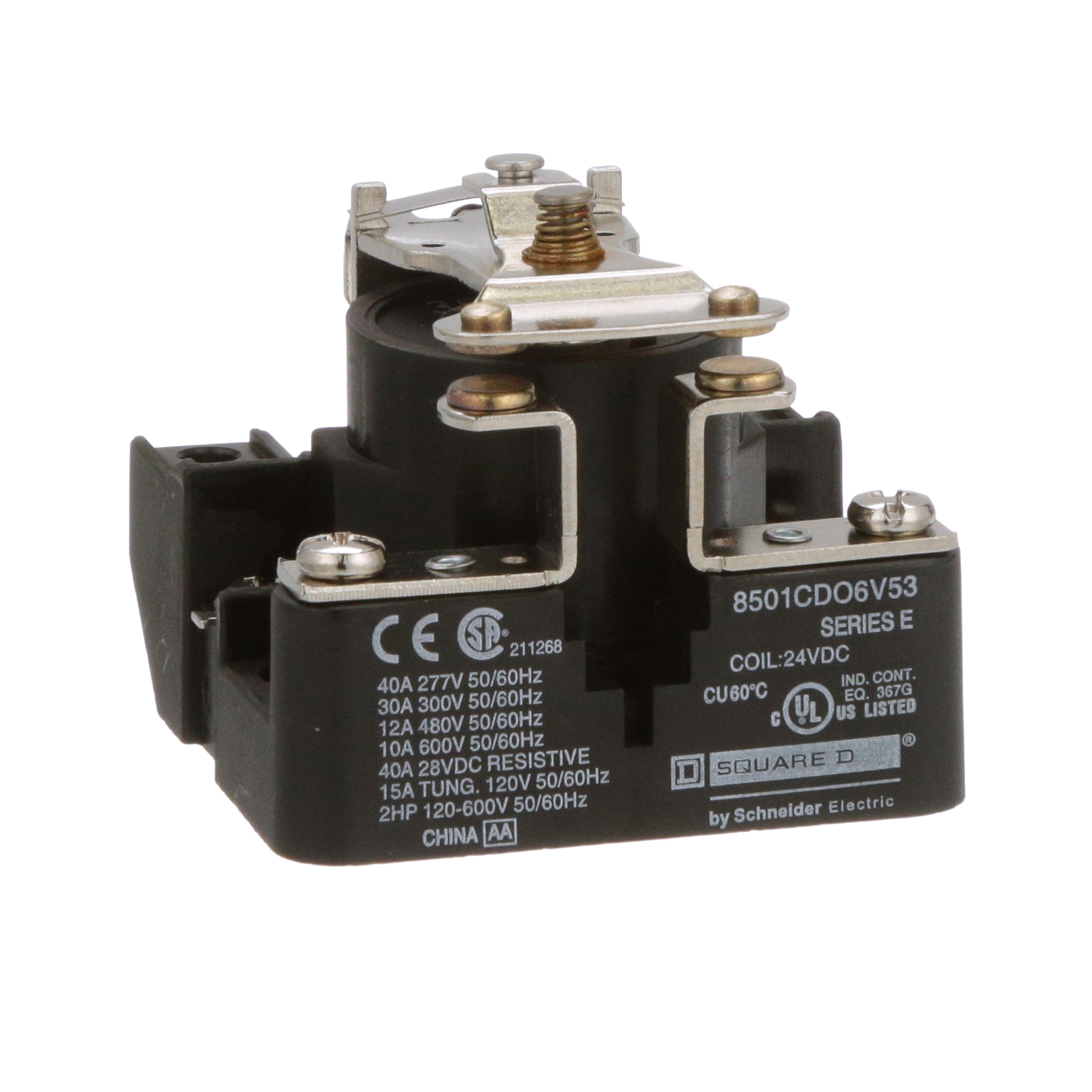 8501CDO6V53 SQD RELAY 600VAC 10AMP