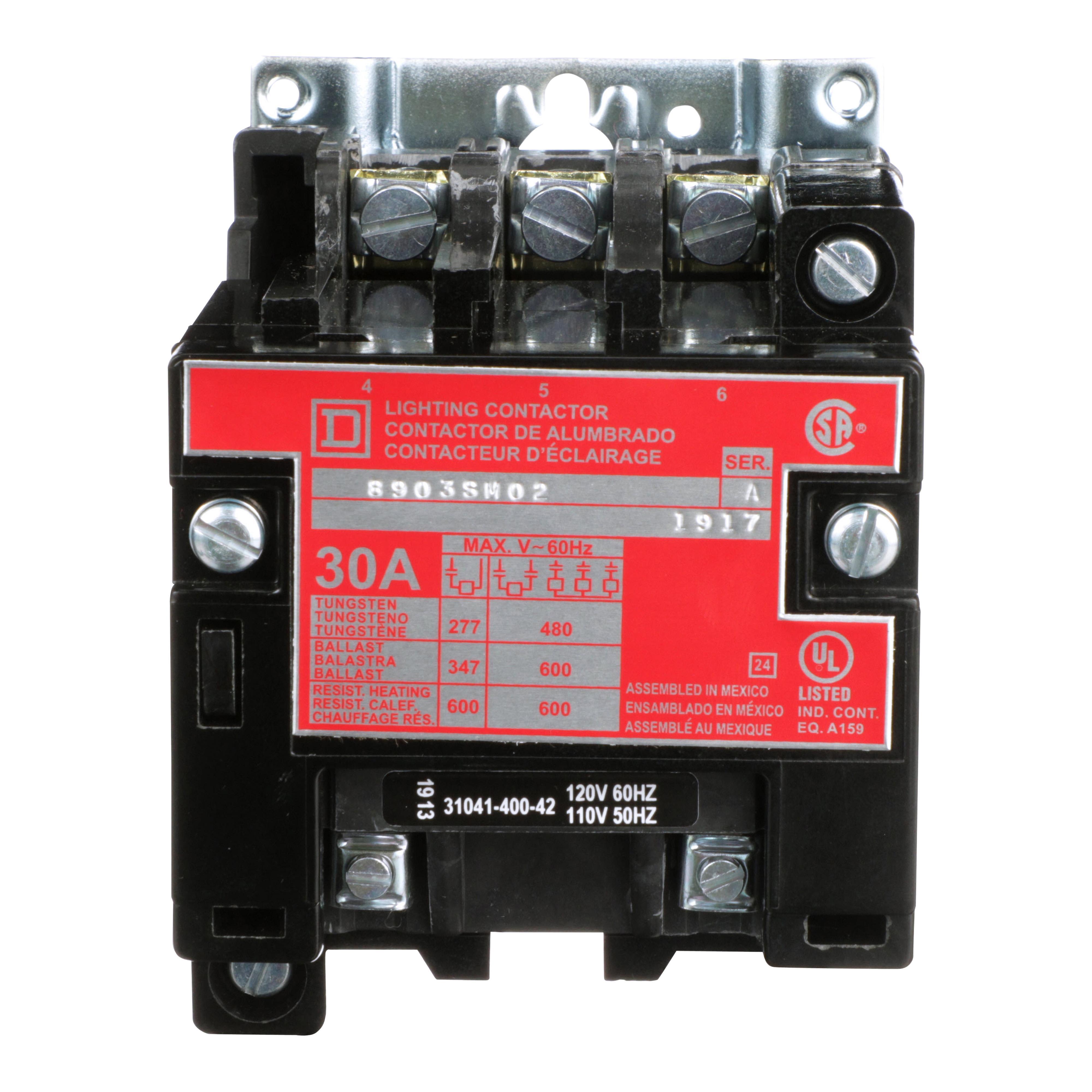 8903SMO2V02 SQD LIGHTING CONTACTOR