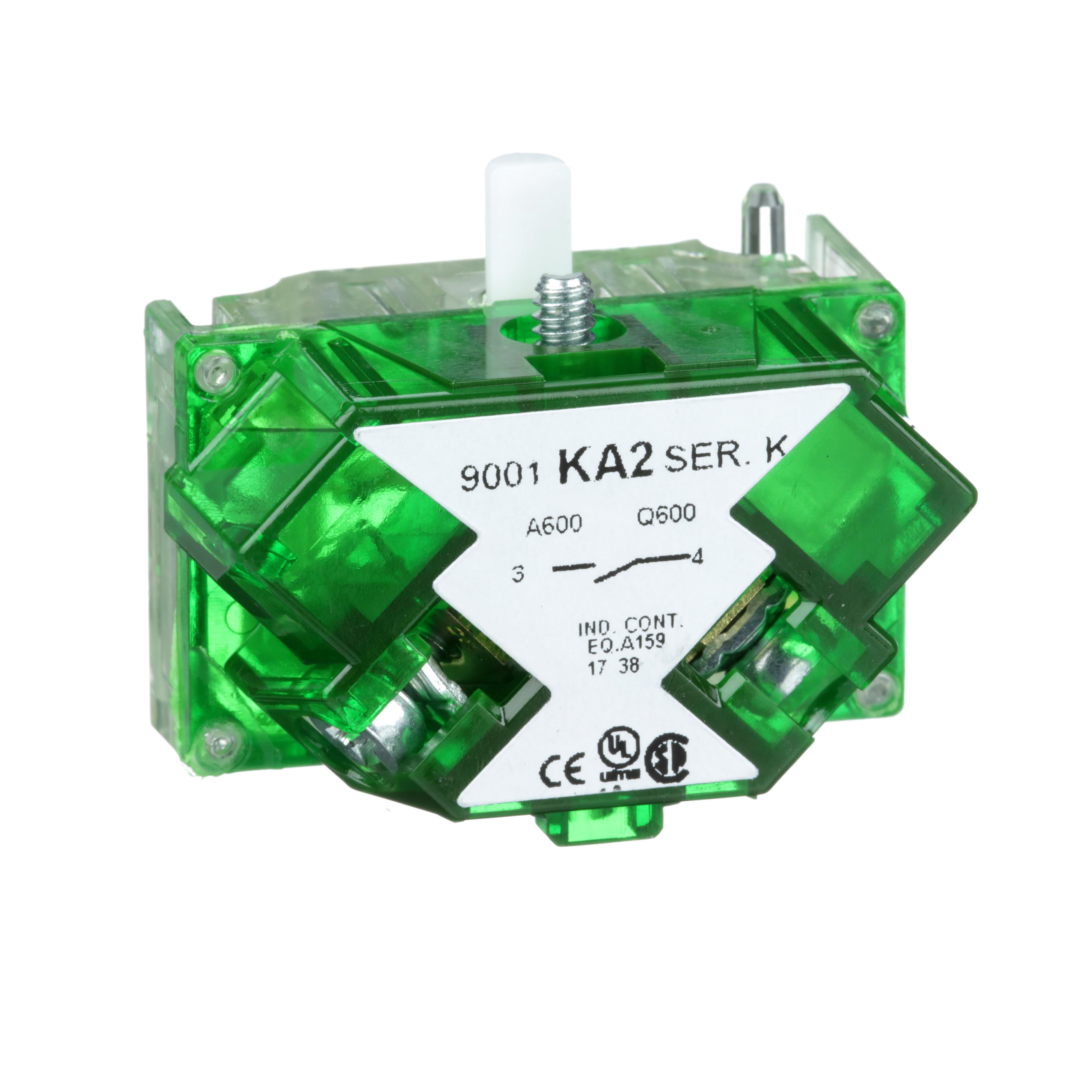 9001KA2 SQD 30MM CONTACT BLOCK 1N/O
