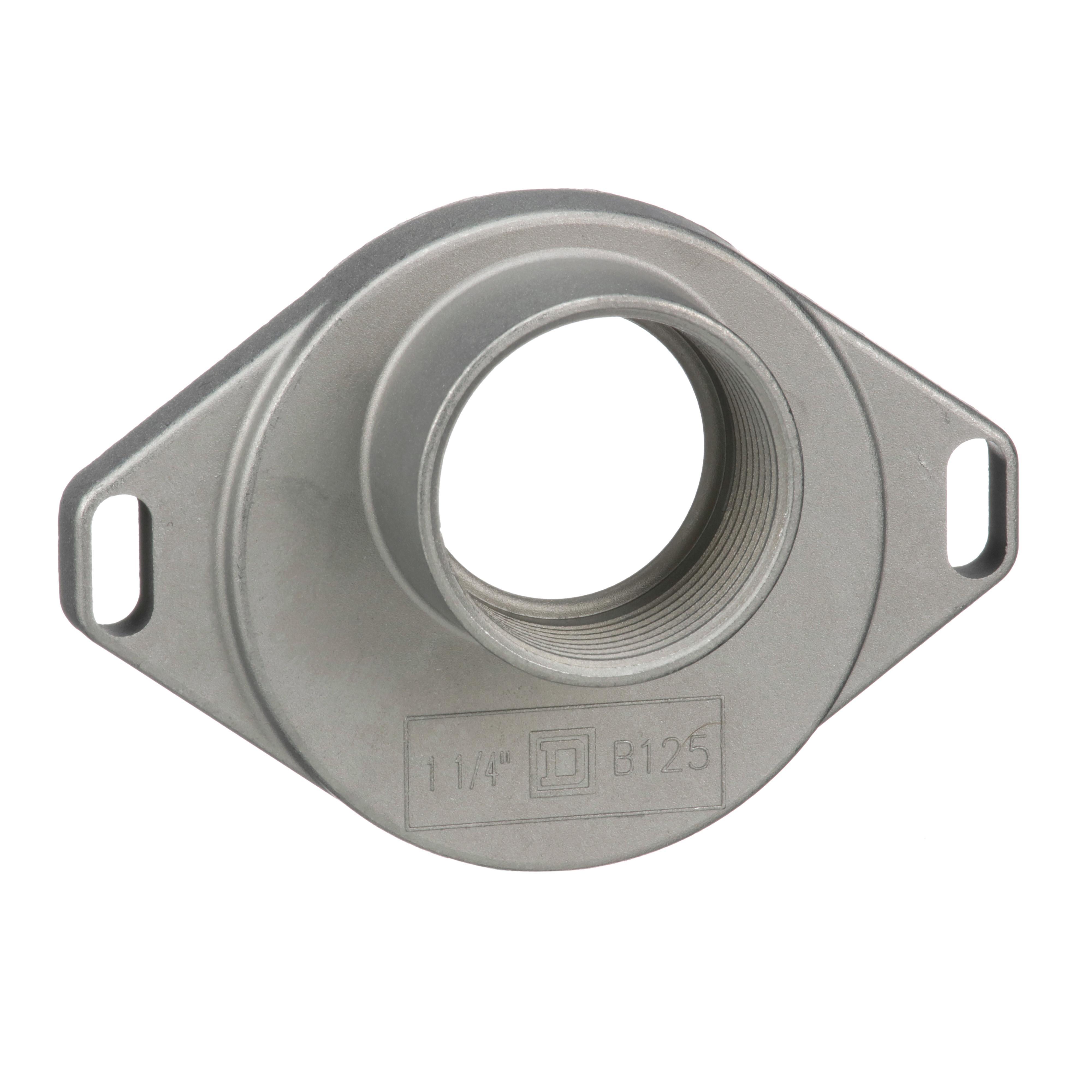 B125 SQD HUB 1.25 INCHES RAINPROOF