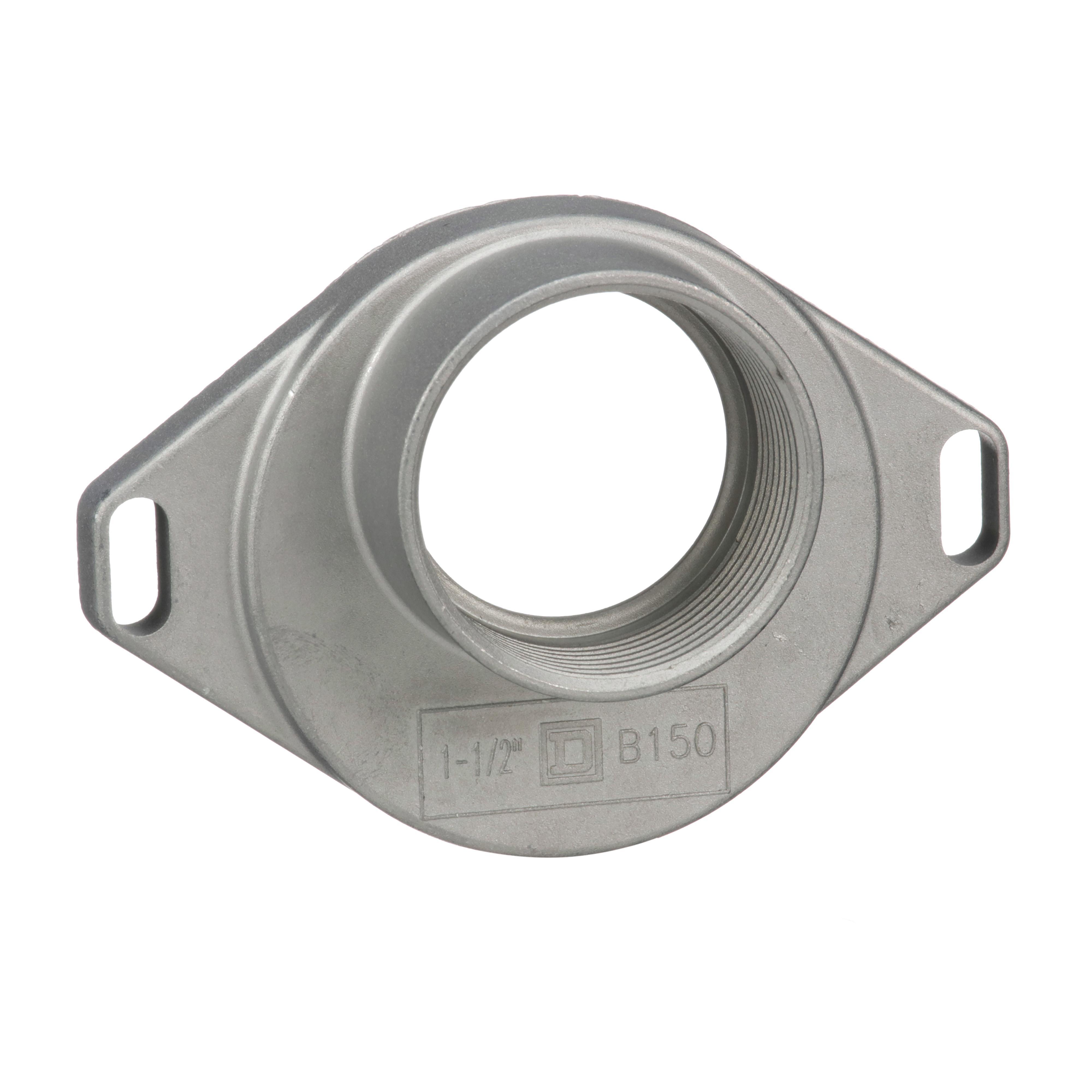 B150 SQD HUB 1.50 INCHES RAINPROOF