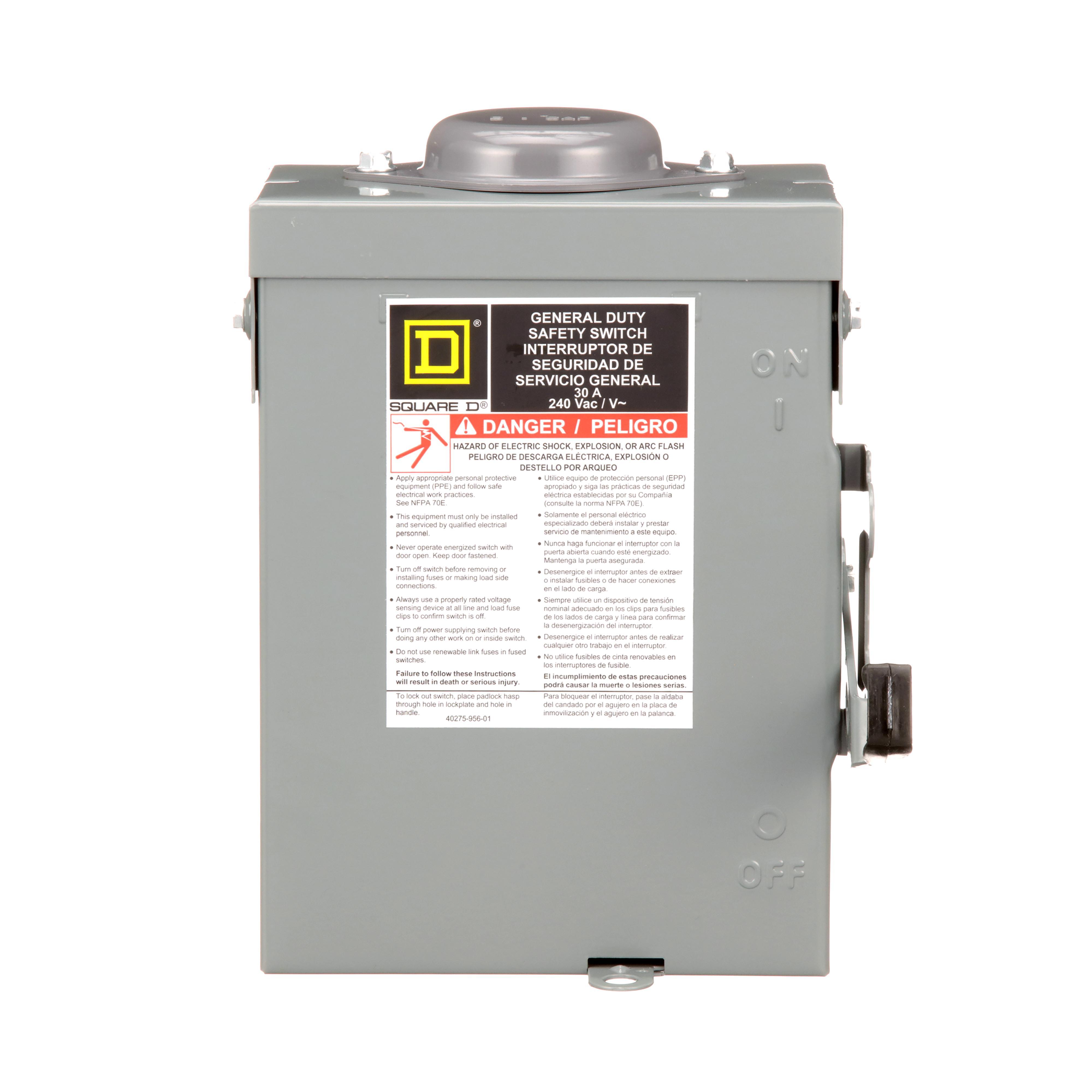 D221NRB SQD SWITCH FUSIBLE GD 240V