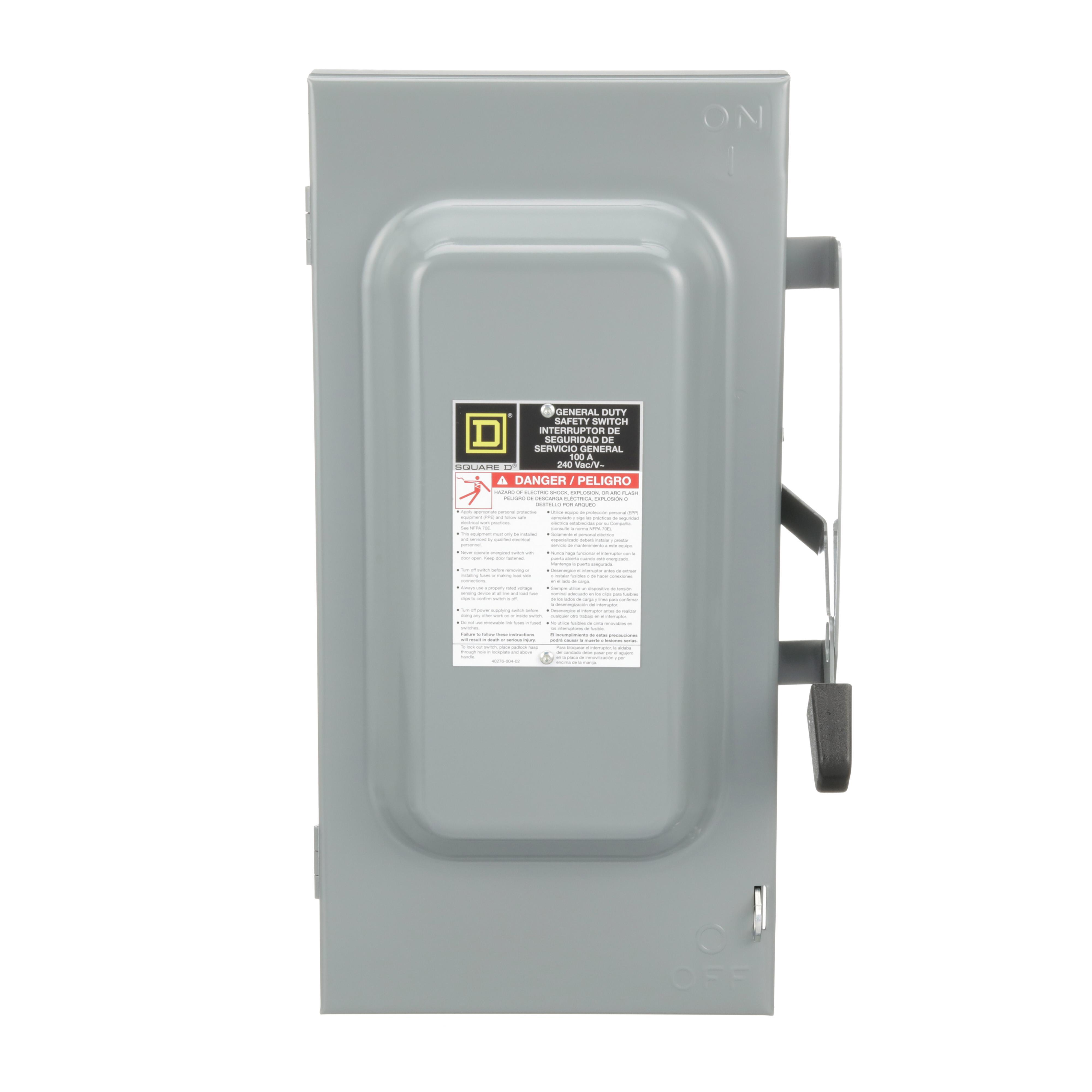 D223N SQD SWITCH FUSIBLE GD 240V