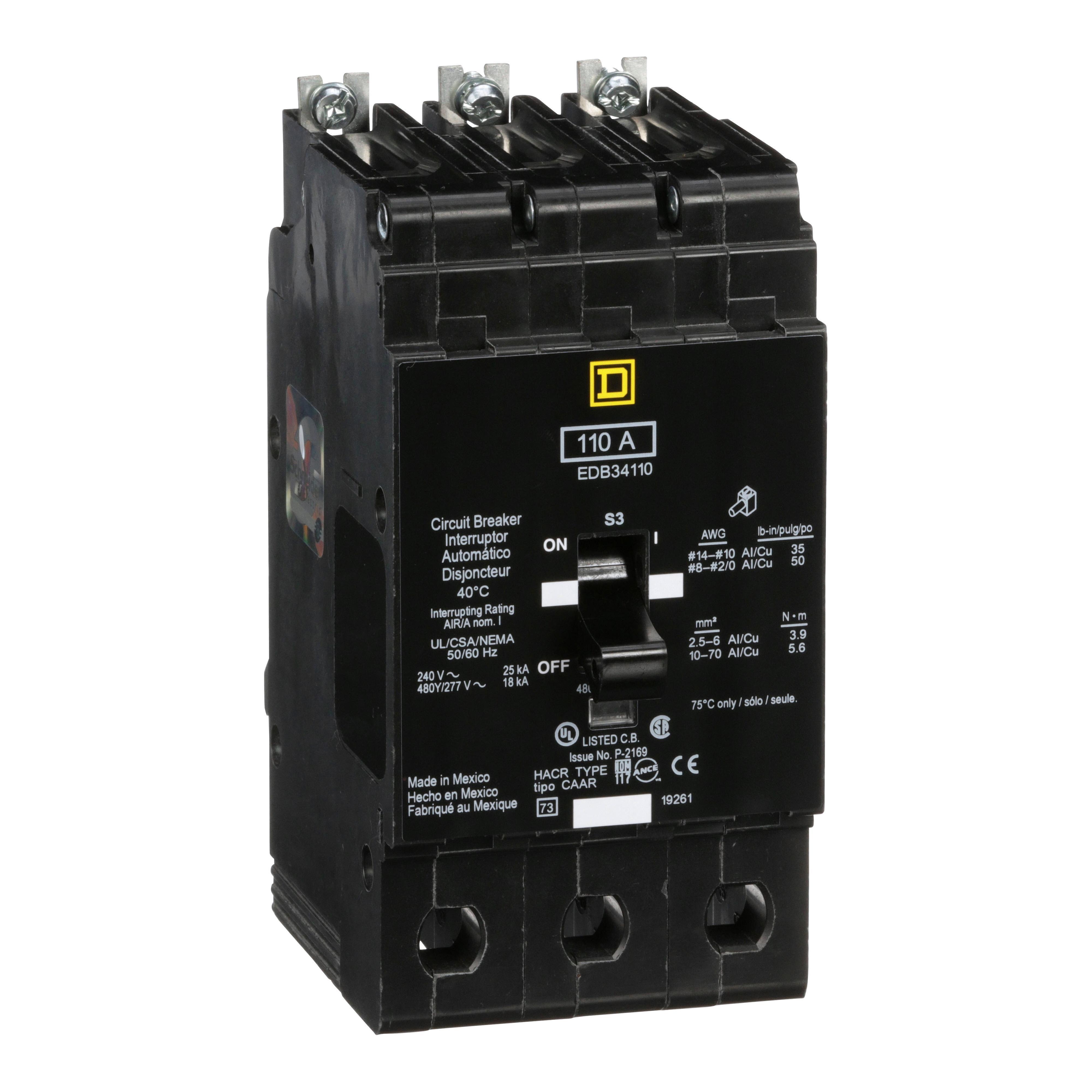 EDB34110 SQD MINIATURE CIRCUIT