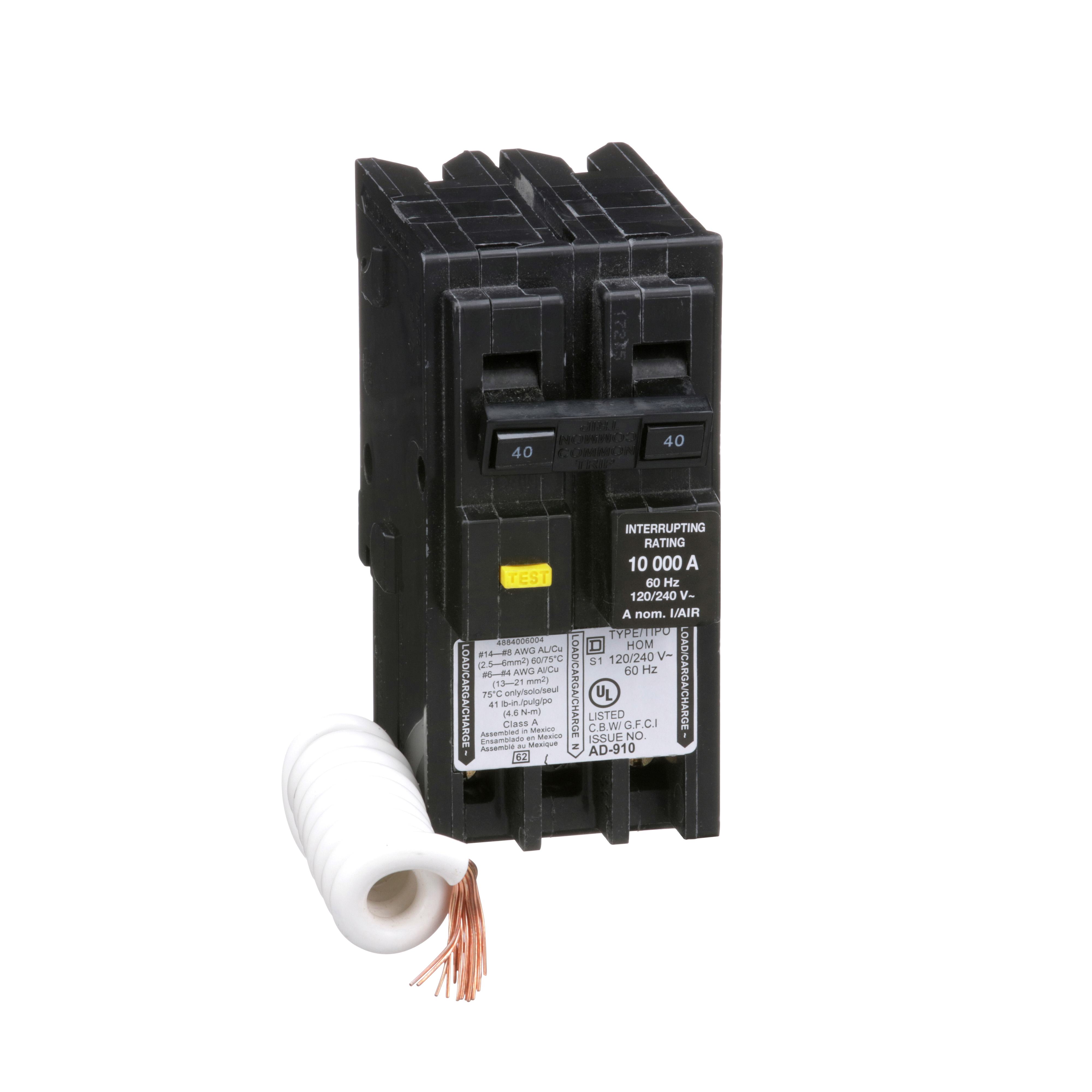 HOM240GFI SQD MINIATURE CIRCUIT