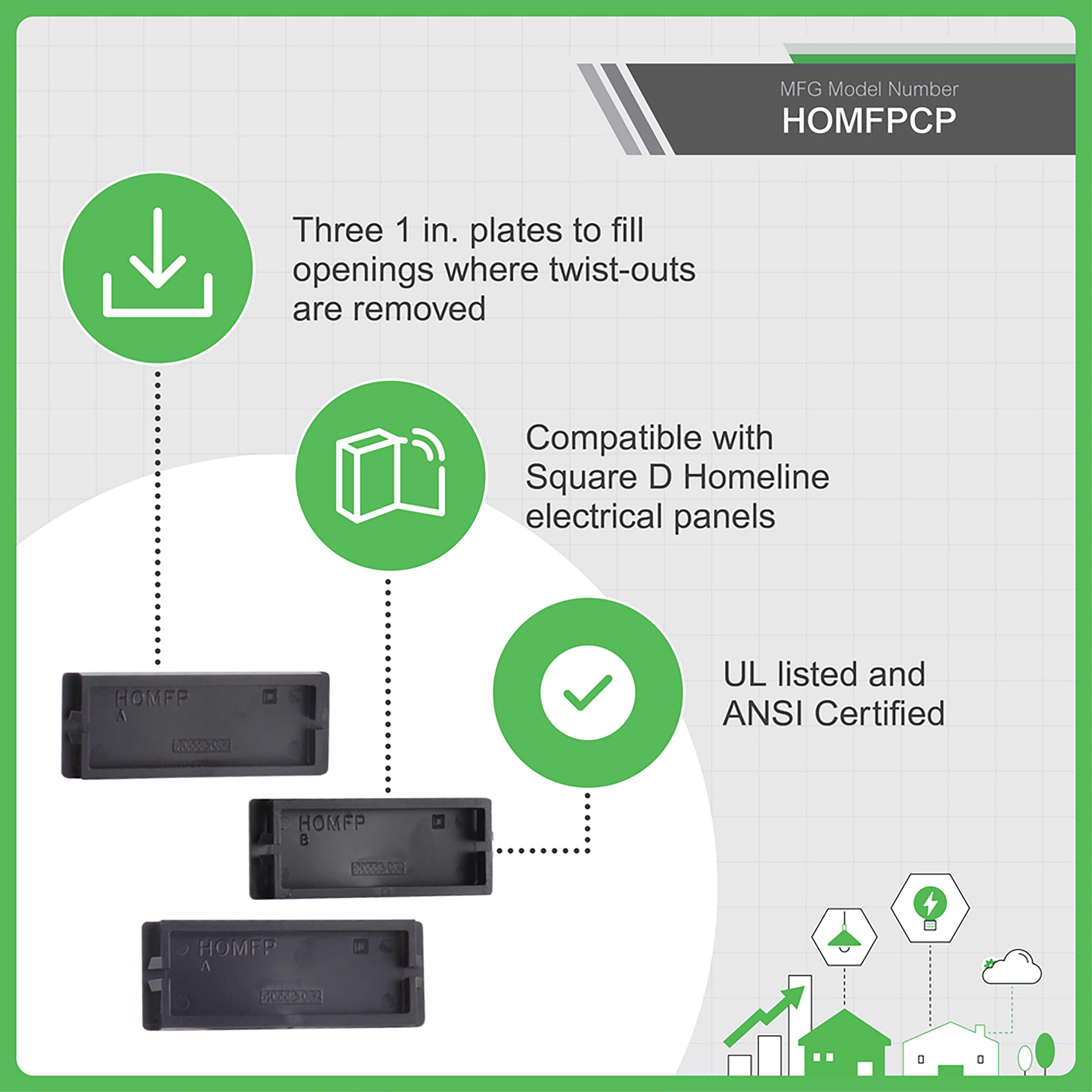 HOMFP SQD LOAD CENTER HOM FILLER