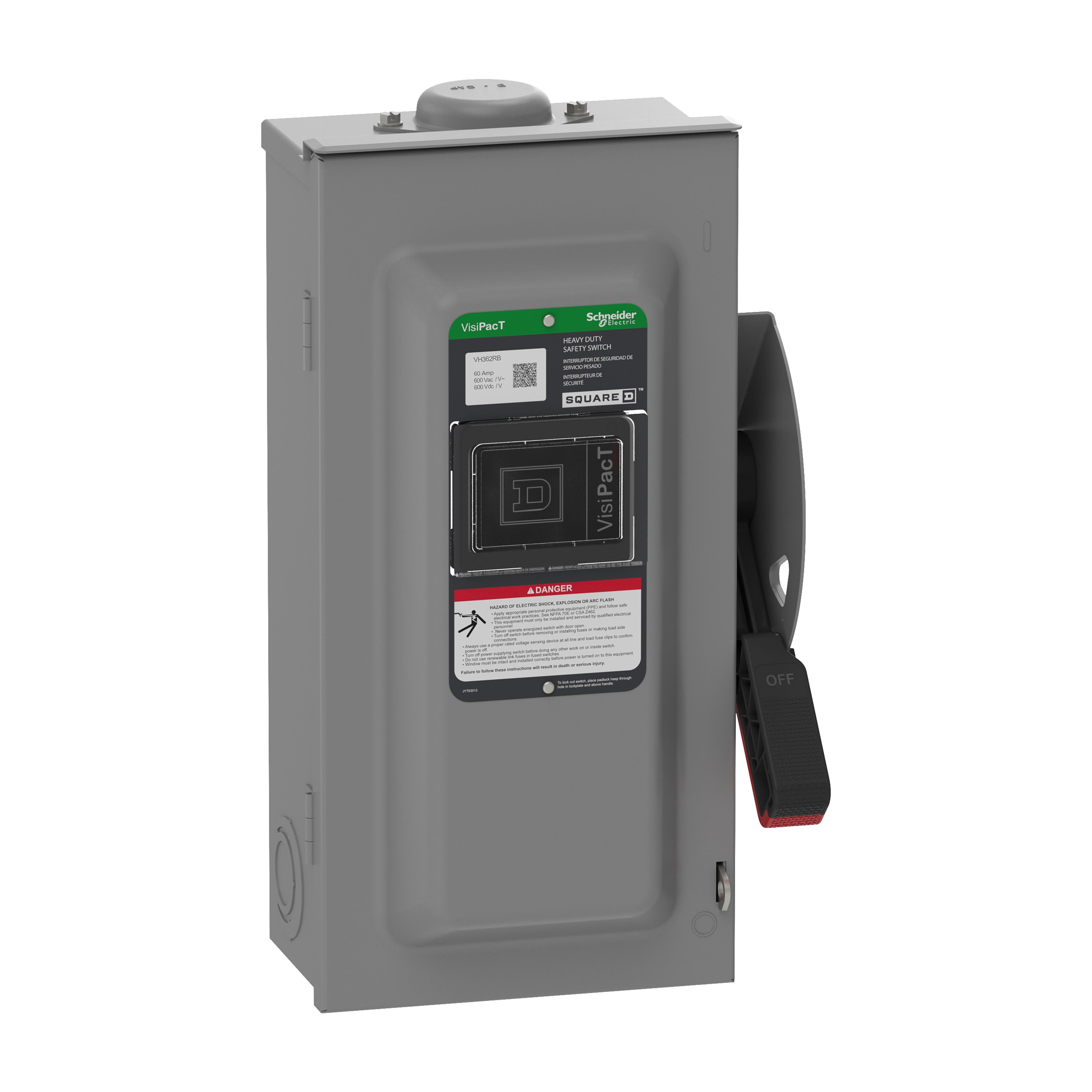 VH362RB SQD 3P 60A SFTY SWITCH
