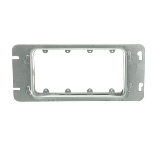 4-GC T&B 4-11/16-GANG BX CVR STL 18.3CU RAISED..