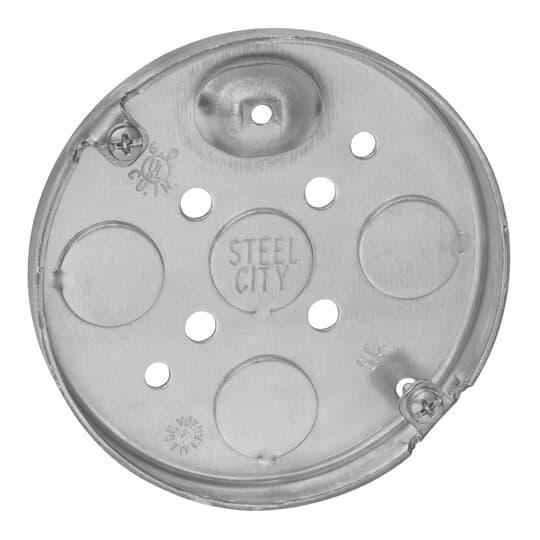 56111 STEEL CITY 4 ROUND BOX 1/2 DEEP PANCAKE W/ 1/2 KO'S..