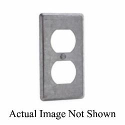 68-C-7 T&B 4-1/8X2-1/2 UTIL BX CVR STL 1-DX RCPT RSD..