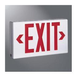 LPX7 SURELITE POLYCARBONATE EXIT SELF POWERED EMERGENCY LED LAMPS WHITE RED/ GREEN