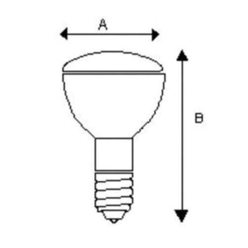 40R14RP120 SYL 40W R14 120V 14819 Reflector Flood Lamp