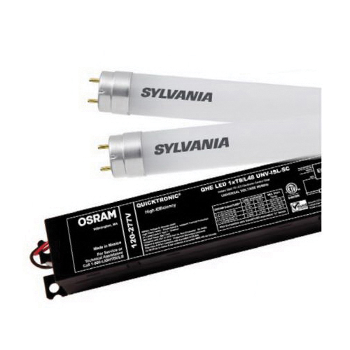 QHE-4XLEDT8/UNV-ISN-SC SYL T8 ELECTRONIC CONTROL GEAR (ECG) BALLAST DEDICATED TO OPERATE OSRAM 4X LED T8 SUBSITUBE, INSTANT START, UNIVERSAL VOLTAGE,NORMAL POWER 10 PK 75314..