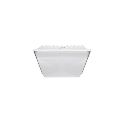CANOPY3A/020UNV740/10S5/WH/60151 SYLVANIA CANOPY3A, 20 WATTS, 120 277V, 4000K, 10" SQUARE, CANOPY TYPE 5 DISTRIBUTION, WHITE PAINTED FINISH