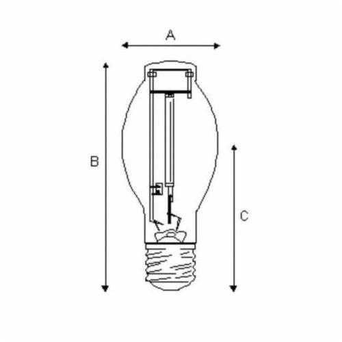 LU150/55ECO SYL 150W ET23.5 CLR MOG 67516 HPS Lamp
