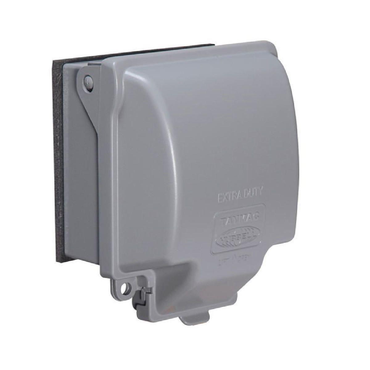 MX6200 RACO 2G WP VERT 55IN1 WIU CVR 3-1/2 DEEP GRAY..