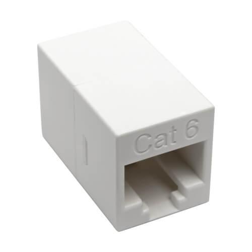 N234-001-WH TRIPPLITE-WABER CAT6 COMPACT UTP INLINE COUPLR