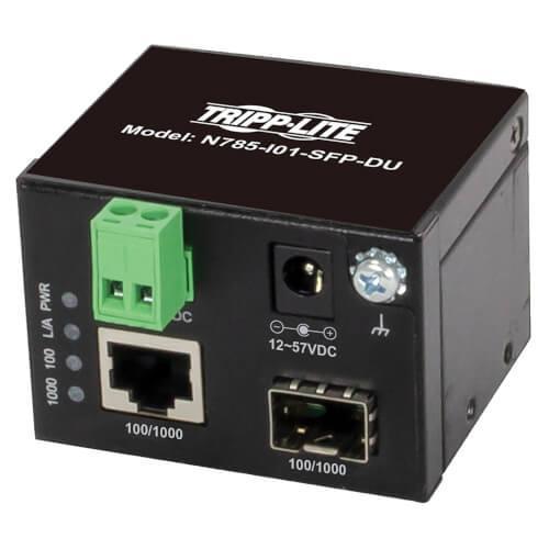 N785-I01-SFP-DU TRIPPLITE-WABER UNMGD IND MEDCVRTR,RJ45/SFP DC