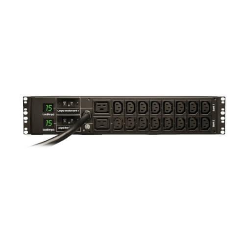 PDUMH30HV TRIPPLITE-WABER TRIPP LITE PDU METERED 208V / 240V 30A 16 C13; 2 C19 L6-30P HORIZONTAL 2URM