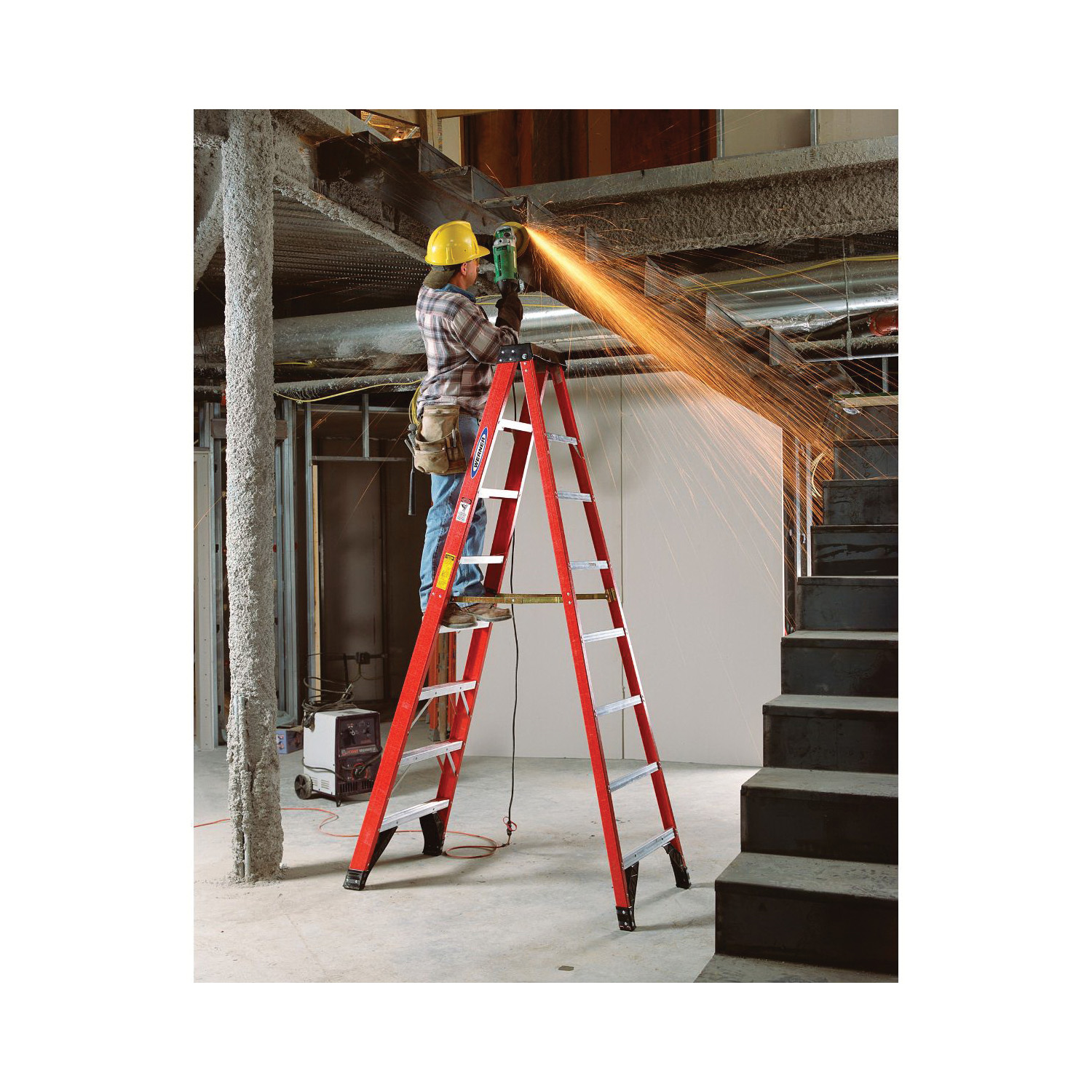 6312 WERNER 12FT LADDER