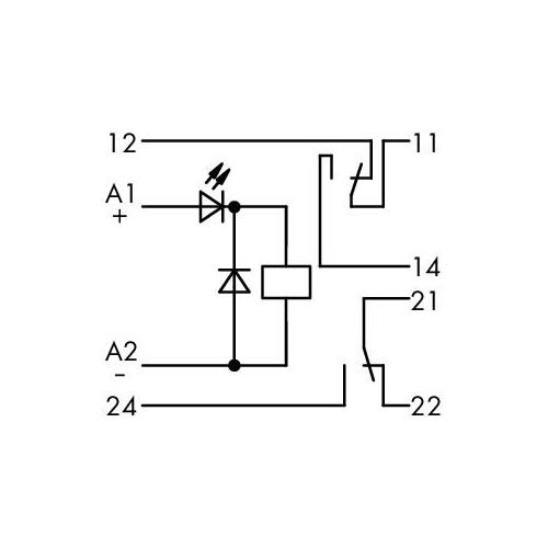 286-312 WAGO SW RELAY MOD 24VDC