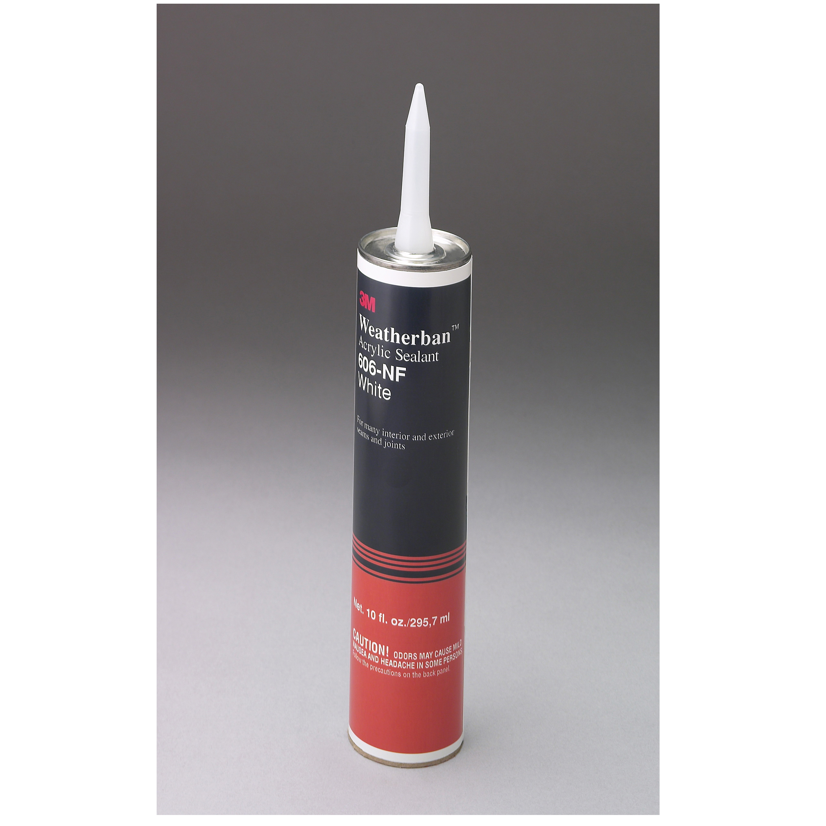 606-NF 3M 3M WEATHERBAN ACRYLIC SEALANT WHITE 1/10 GAL CARTRIDGE 02120021537