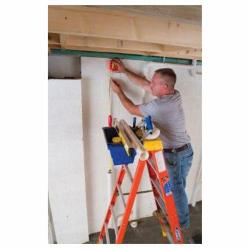 6206 WERNER 6FT FIBERGLASS STEPLADDER TYPE 1A 300LB LOAD CAPACITY