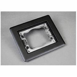 817TCAL-BK WIREMOLD 1-GANG CARPET & TILE FLANGE