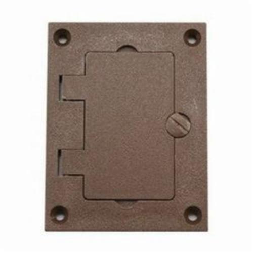 828PRGFI-BLK WALKER BLK POLYCARBONATE GFI PLATE..