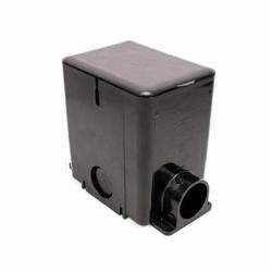 880MP WALKER NONMETALLIC RECTANGULAR FLOOR BOX 1-GANG..