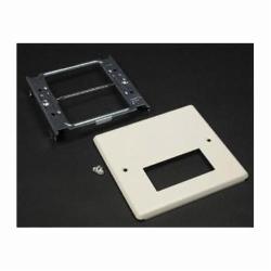V4047RX WIREMOLD 2-GANG RECTANGLE OPENING-IVORY..