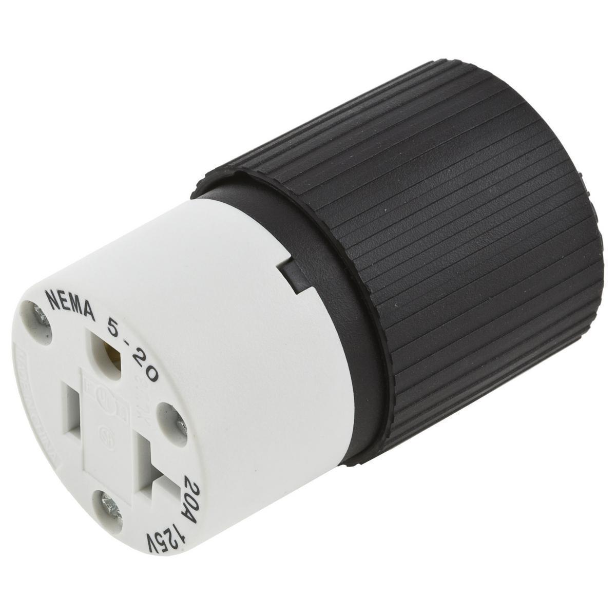 520SC HUBBELL CONN, 20A 125V, SEL SPEC, 5-20R 78358533159