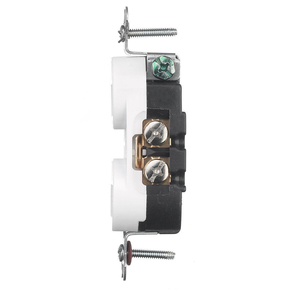 5252AW HUBBELL SELECT SPEC. WHT.15A/125V DX.RCPT.NEMA 78358510972..