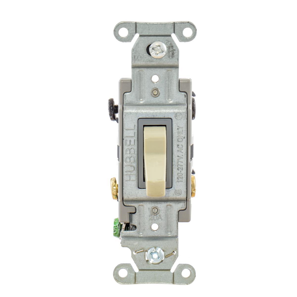 CSB420I HUBBELL SWITCH, SPEC, 4W, 20A 120/277V, B+S, IV 78358515431..