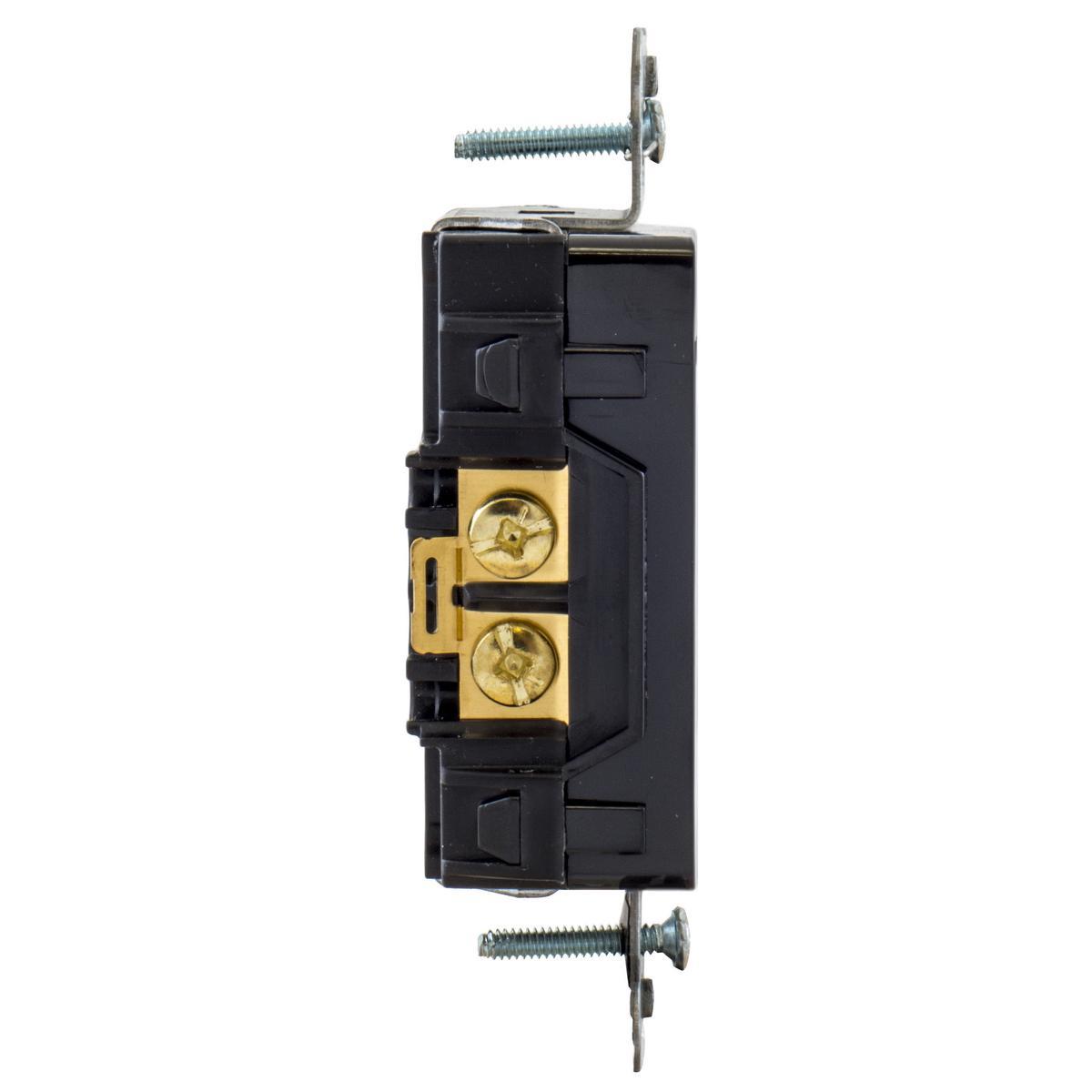 DR20BLK HUBBELL DECO RCPT, COMM GRD, 20A 125V, 5-20R, BK 78358512791..