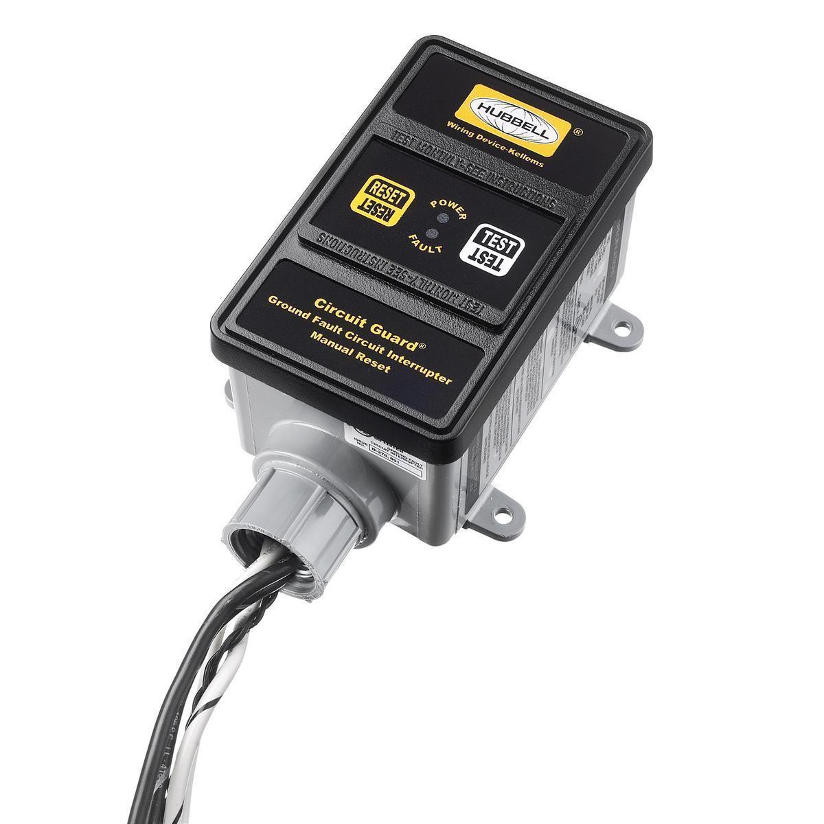GFHW23005 HUBBELL HW GFCI, 30A 240V, MAN 78358500521