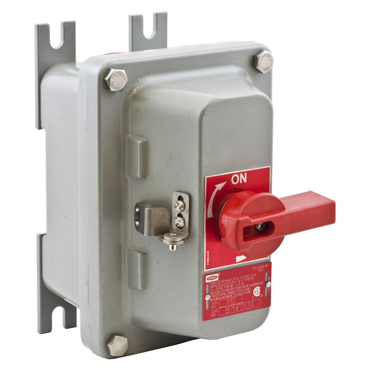 HBLB7NFD13A HUBBELL NONFUSED HAZ LOC DISC 30A 3P 600V 78358524259