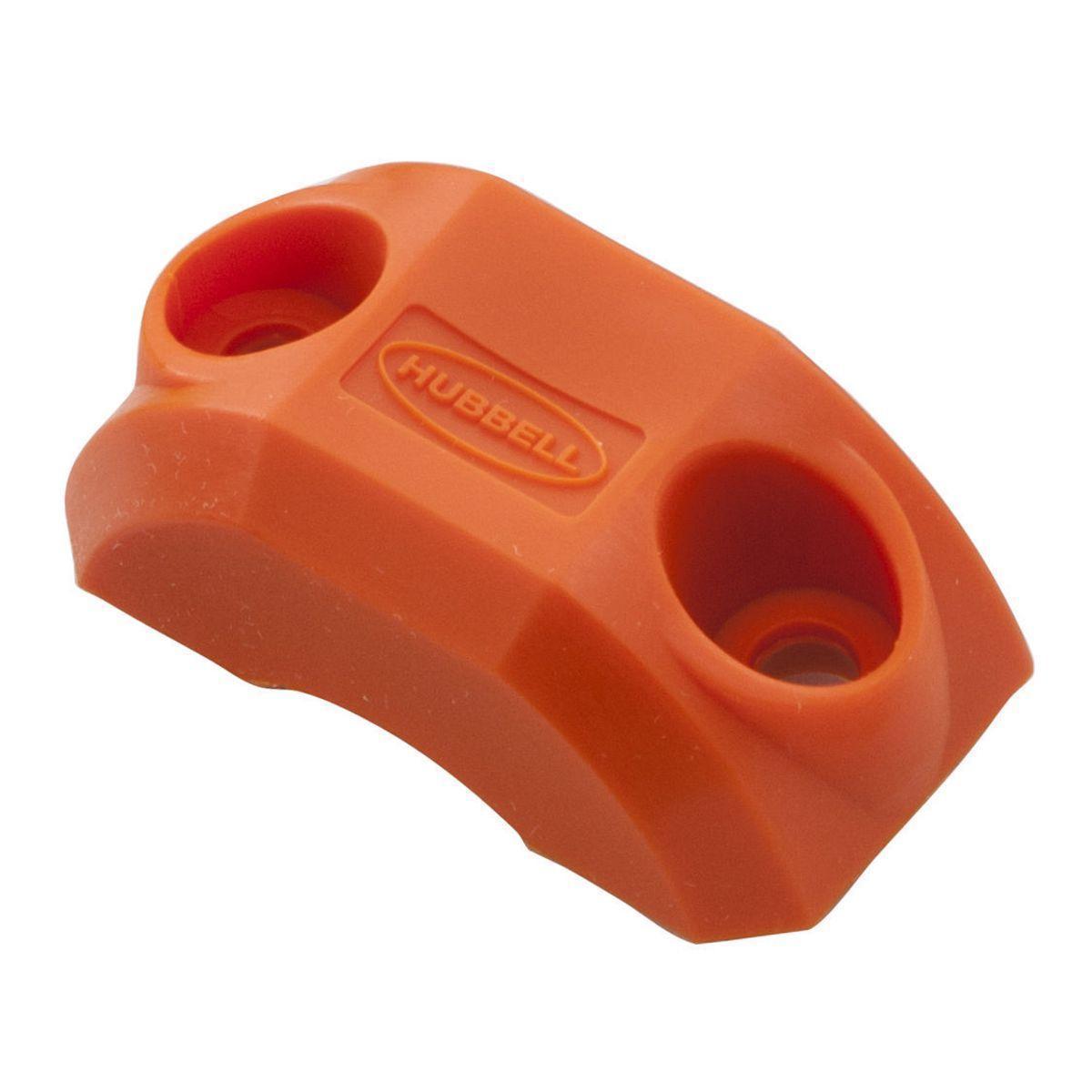 HBLCORDCLAMPOR HUBBELL INSULGRIP SIZE 1 CORD CLAMP ORANGE