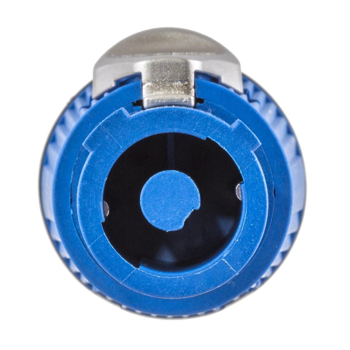 HBLCPIBL HUBBELL INSUL-LOCK, CONNECTOR, POWER IN, BLUE,