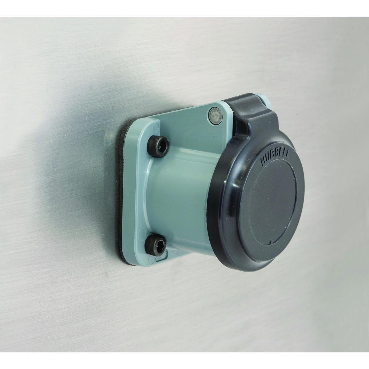 HBLNCBK HUBBELL SINGLEPOLE, NON-MET COVER, BLACK 78358519846