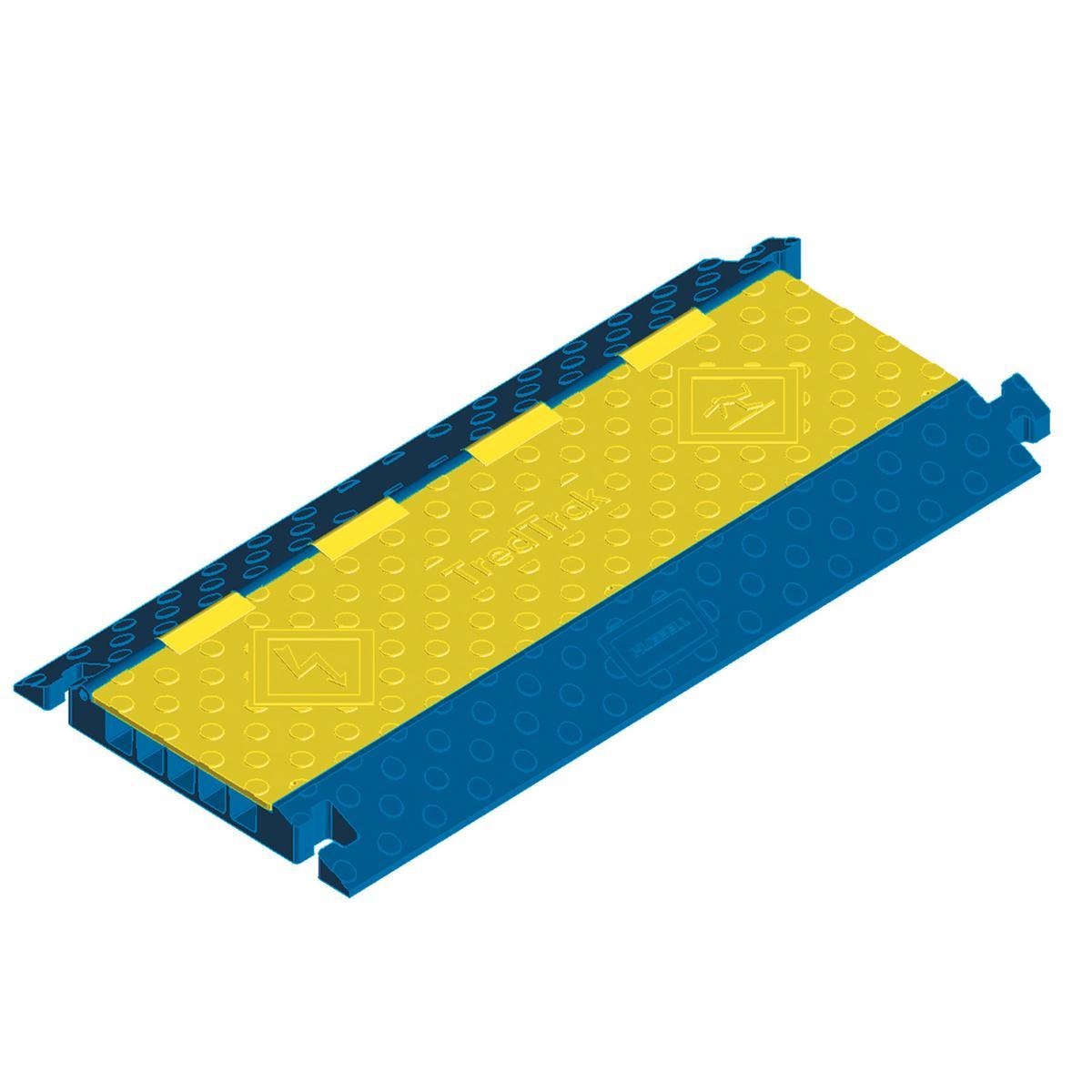 HBLTRED5B HUB 5 CHANNEL TREDTRAK BLUE & YELLOW
