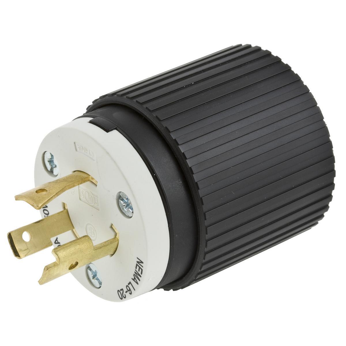 L630P HUBBELL LKG PLG, 30A 250V, HUB PRO, L6-30P 78358583598