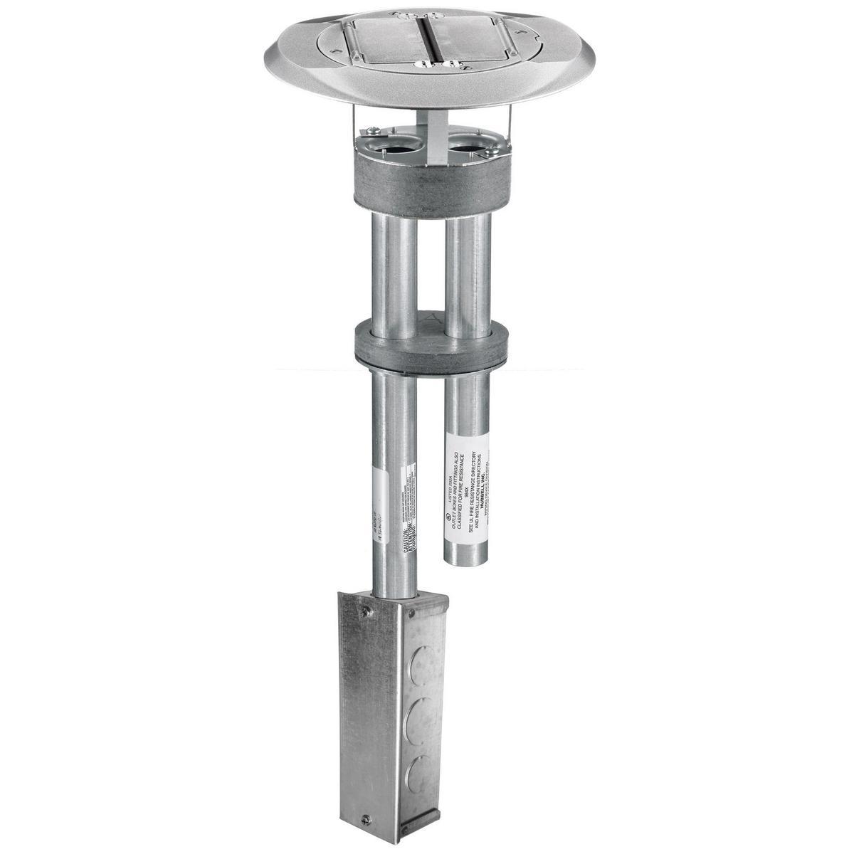 S1PTALJ HUBBELL FRPT,1 PC, 2 STYLE, SYS 1, AL FIN W/JBOX 78358537307