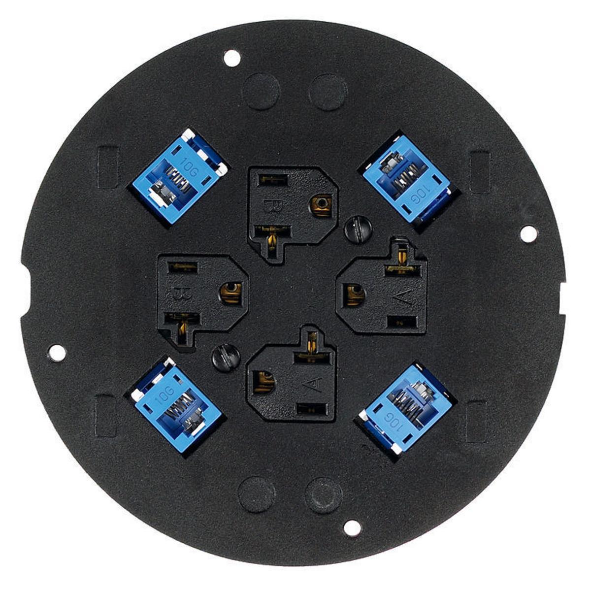 S1SP4X4 HUBBELL SUBPLATE 4X4, SYSTEM 1 78358537114