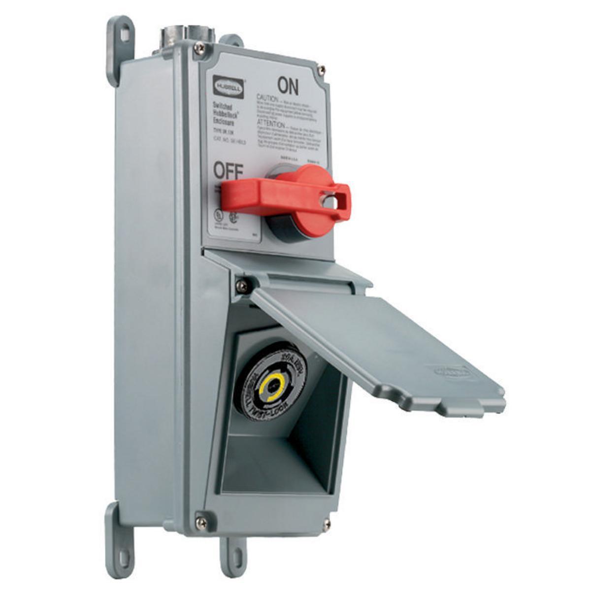 SETL3 HUB SWITCHED ENCLOSURE WITHOUT RCPT