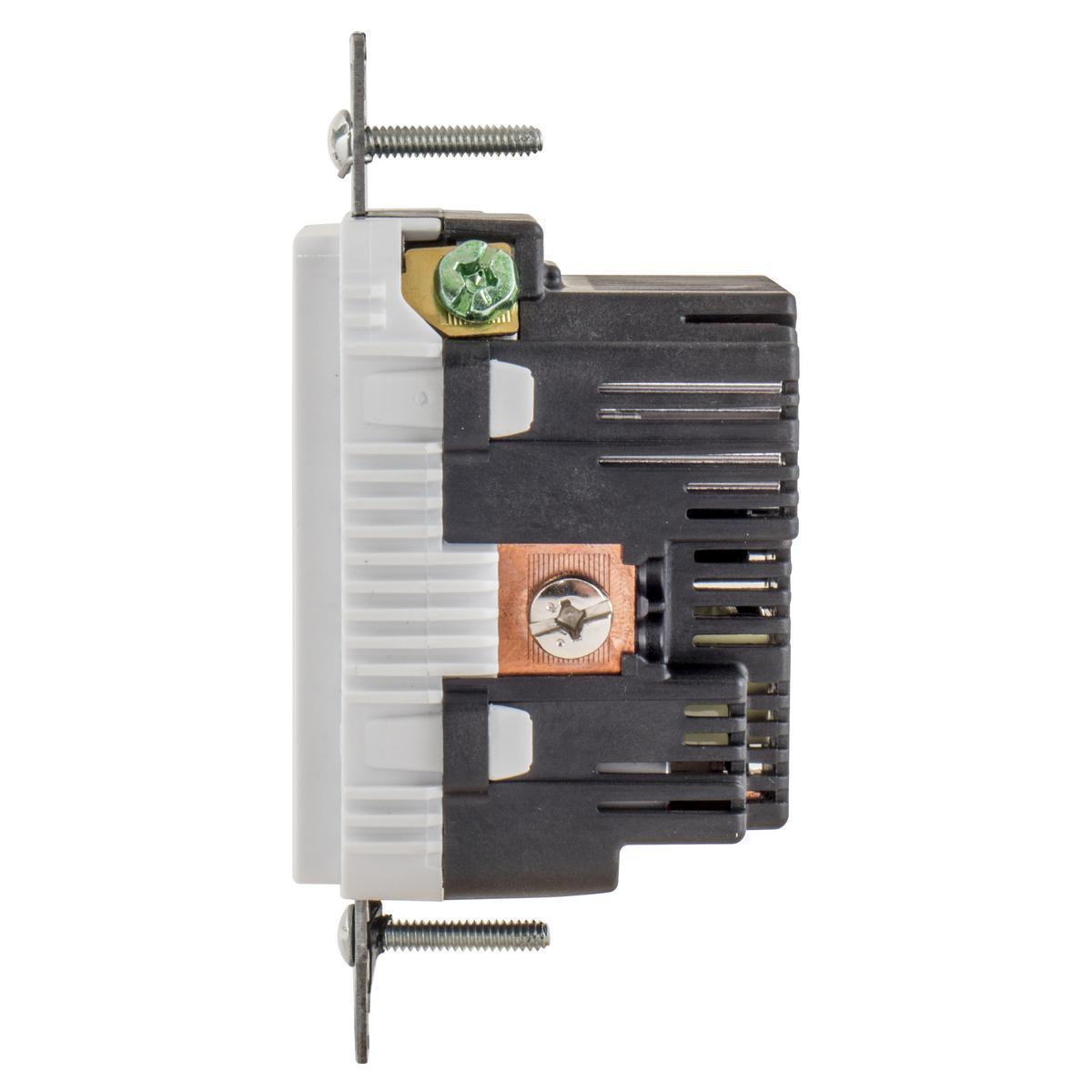 USB15A5W HUBBELL RCPT DUP 15A 125V 5A 5V USB PORT A WH..