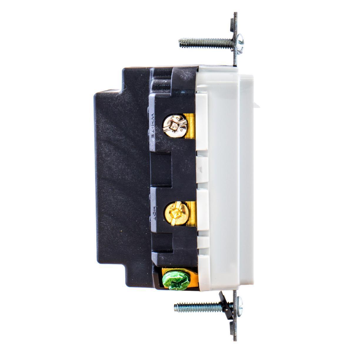 USB4ACBK HUBBELL USB CHRGR 4 PORT 5AMP 5 TYPE AC, BLACK