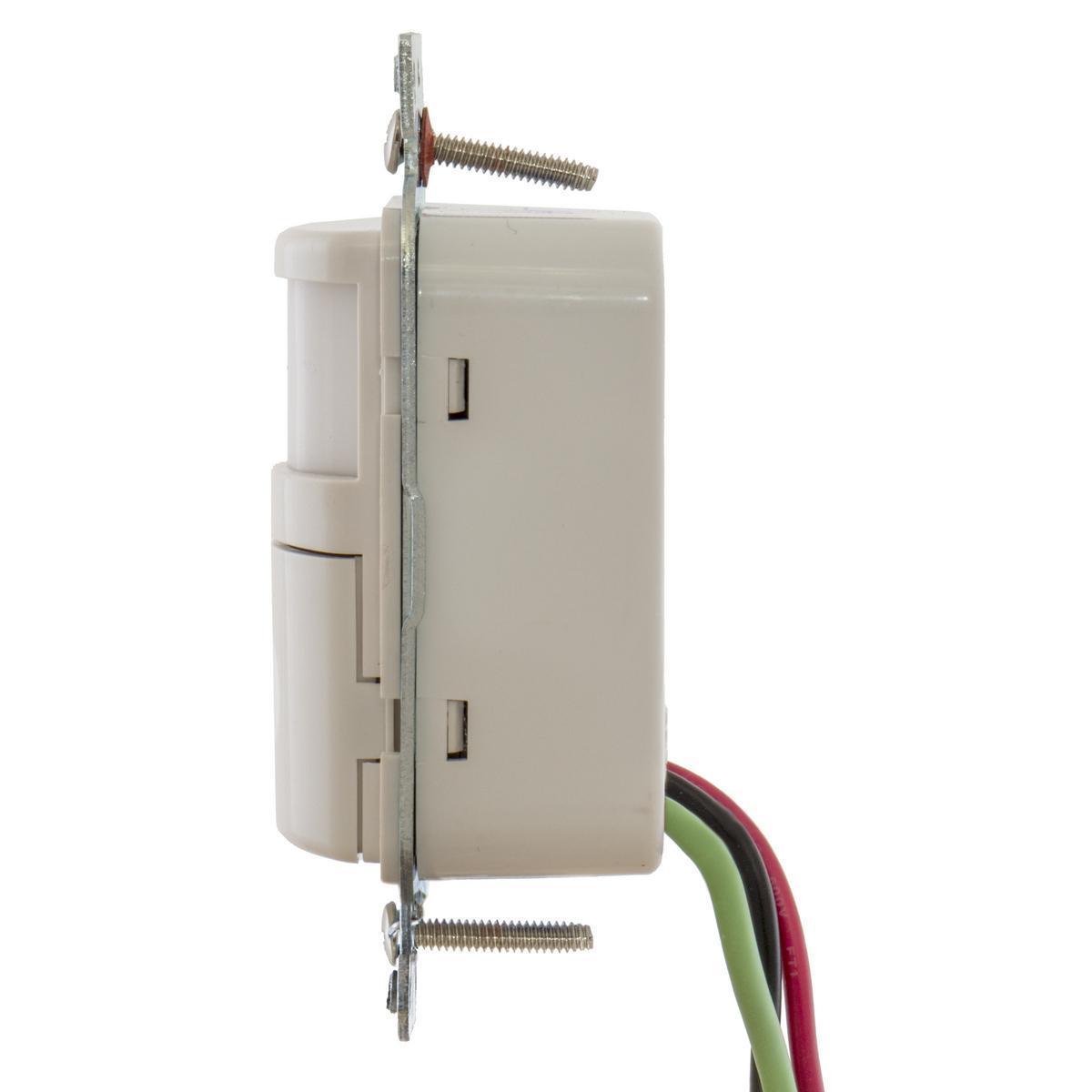 WS1000W HUBBELL OCC SENSOR,PIR,120V 500W,WH 78358525622